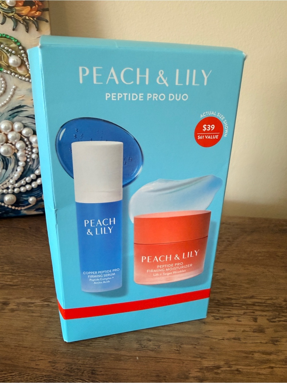 Peach & Lily Peptide Pro Duo Serum and Moisturizer